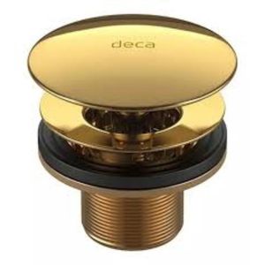 Válvula Escoamento Luxo Cuba Pia Gold Matte Deca 1601.gl.mt Dourado
