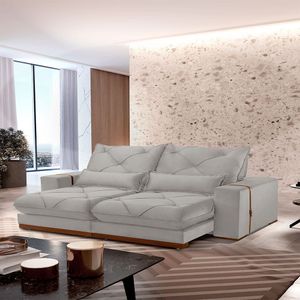 Sofá Turim Veludo 02 Módulos De 120cm B25cm Meu Sofá Online B026 Veludo Prata