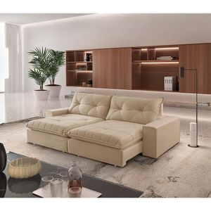 Sofá Hall Linho Dois Módulos De 80cm B25cm Meu Sofá Online A226 Linho Bege