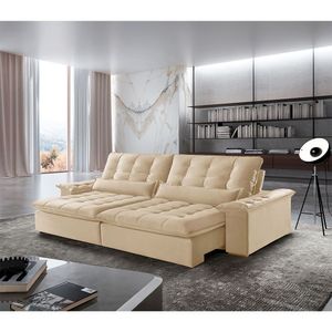 Sofá Victory Linho 02 Módulos De 80cm B25cm Meu Sofá Online A294 Linho Creme