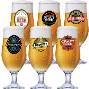 Conjunto Taças Para Cerveja Ruvolo Royal Beer 330 Ml 6 Peças Transparente