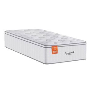 Colchão De Solteiro Inducol Montreal Europillow 28x96x203cm Branco