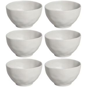 Conjunto Bowls Porto Brasil Orgânico Vit Em Stoneware 558 Ml Cinza
