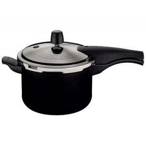 Panela Pressão 4,5 L Tramontina Vancouver Antiaderente Preto