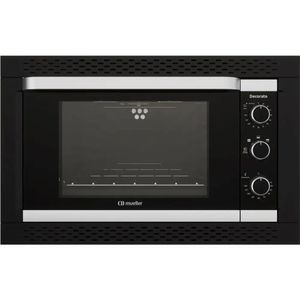 Forno Elétrico De Embutir 44 Litros Decorato Preto Mueller 220V