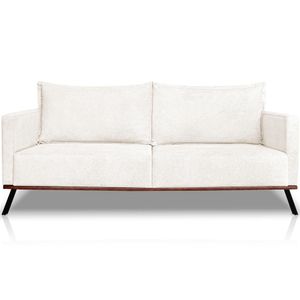 Sofa Aya 2 Lugares Para Sala De Estar 160cm Boucle 3300 Ezz 3300