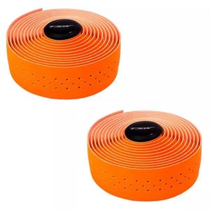 Fita De Guidão Speed Tsw Microfibra Furada Fita Microfibra Laranja