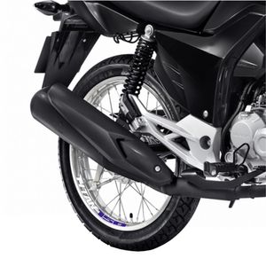Kit 4 Adesivos Roda Interna Moto Honda Titan 150 Azul