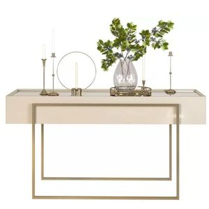 Aparador Buffet Pilar Com Espelho Sala De Jantar Off White - Fabrica 1 Móveis