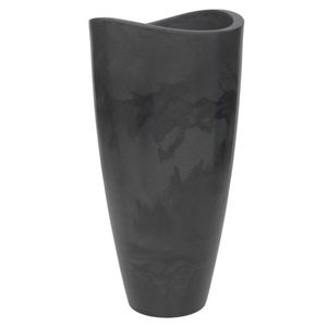 Vaso Copacabana Alto Brilho 45x90cm Antique Preto