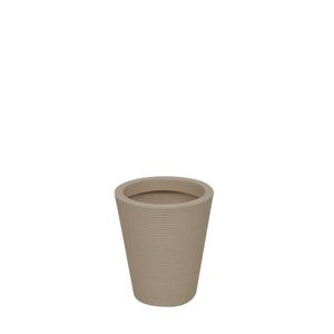 Vaso Bali Fosco 35x40cm Caixa Master Com 6 Unidades Granito Areia