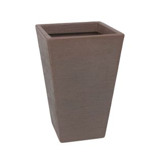 Vaso Terra Trapézio Fosco 40x60cm Caixa Master Com 4 Unidades Antique Rusty