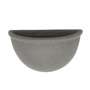 Vaso Parede Liso 34x20cm Granito Pedra