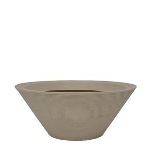 Vaso Bali Fosco 74x30cm Granito Areia