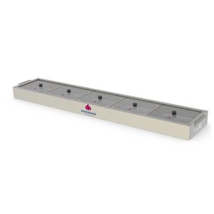 Buffet Frio 5 Cubas Progás Tampas De Vidro Prbf-50gn