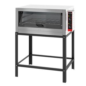 Forno Lastro Elétrico Gastromaq Epóxi 80cm Porta Basculante 127v Fle 800 Pb
