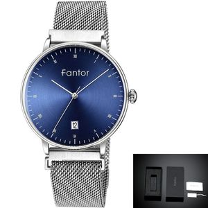 Relógio Feminino Fantor Wf1020l À Prova Da Água Azul
