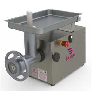 Moedor De Carne Braesi Em Inox Bocal 22 1,25cv Bmc-22-1 G2 Biv