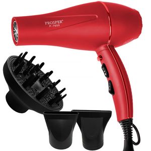 Secador De Cabelo Prosper P-7600 7.000 Watts 110 120 V 50-60 Hz Vermelho