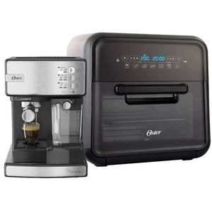 Kit Fritadeira Super Fryer e Cafeteira Nova PrimaLatte Oster - 127V