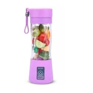 Mini Liquidificador Lavanda Mixer Juice Cup Portatil 380ml