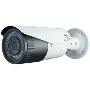 Camera De Vigilancia Vizzion Vz-ipbd-vfz Ip Fhd Bullet Lente 2.8 A 12 Mm 2mp - Branco