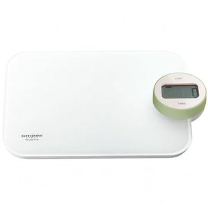 Balança Eletrônica Para Cozinha Ghidini Vera Branco Com Verde