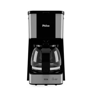 Cafeteira Philco Pcf20a Sistema Corta Pingos Base Aquecedora Preto E Prata 110V