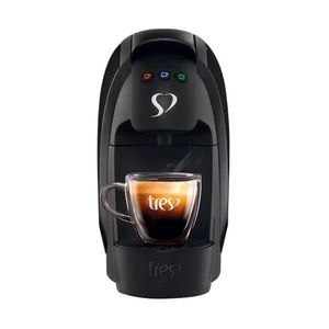 Máquina De Café Espresso 3 Corações Luna Automática 600ml Preto 110V