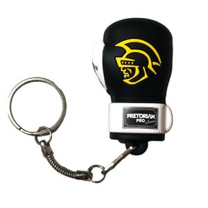 Chaveiro De Luva Boxe Pretorian Em Silicone Preto