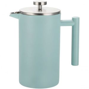 Cafeteira Prensa Francesa Azul 800 Ml Louvre Bleue Ilc