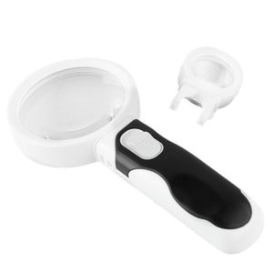 Lupa Led 90mm 2 Lentes 5x E 16x