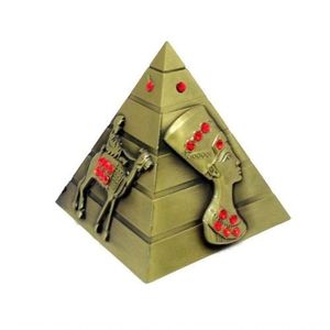 Piramide Egipcia Miniatura 8 Cm Altura Decorativa