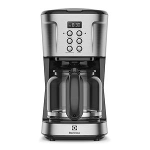 Cafeteira Elétrica Electrolux Digital 38 Xícaras Experience Programável Com Timer Inox ECM30