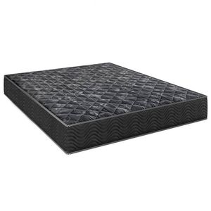 Colchão Casal 138 Lisboa Espuma D28 Preto - Bello Box - 17x138x188