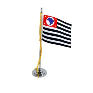 Mini Bandeira Mesa De S Paulo Mastro 15 Cm