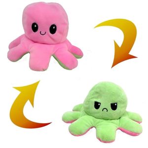 Polvo Humor Reversível Duas Faces-cores Rosa E Verde Claro
