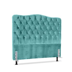 Cabeceira Queen 158 - Bello Box - Dunas Veludo Tiffany