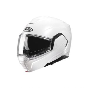 Capacete Hjc I100 180 Solido Branco Perola 56 [f016]