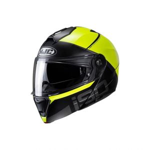 Capacete Hjc I90 May Preto E Verde 61 [f016]