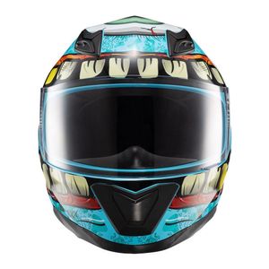 Capacete Texx Fechado Hawk Orc Turquesa 56 [f016]
