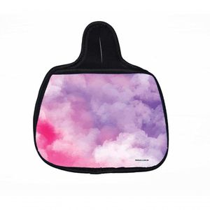 Lixeira Para Carro Neoprene Lixo Car Personalizado Céu Rosa