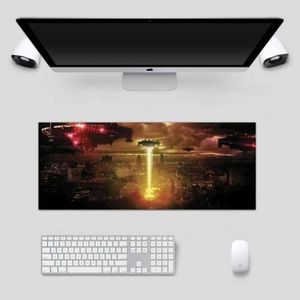 Mouse Pad Grande Gamer Control P/ Jogos Ataque Alienigena