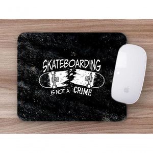 Mouse Pad Emborrachado Personalizado Skate Is Not A Crime