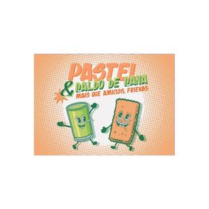 Cartao Amigo Pastel E Caldo De Cana