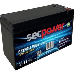 Bateria Selada 12v 9ah Sp12-9e Secpower [f002]