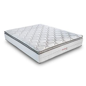 Colchão De Casal Molas Ensacadas Orthocrin Jade 138x188x30 Branco