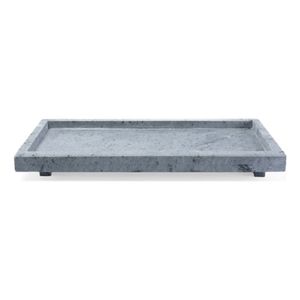 Tábua Gourmet Pedra Sabão Com Borda 30 X 2 X 15 Cm