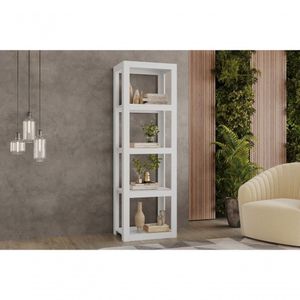 Armário Organizador Multiuso Florença - 181x57cm Branco