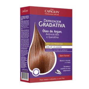 Kit Defrizante Gradativa Capicilin óleo De Argan 190ml